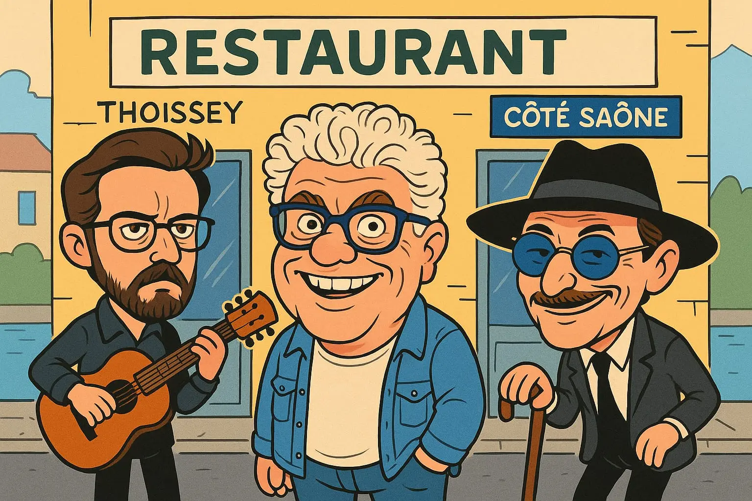 Rencontre avec le public après le concert du Tribute Les Vieilles Canailles